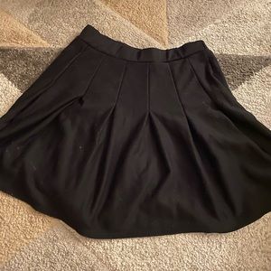 Circle pleated skirt